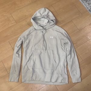 Tan Under Armour hoodie